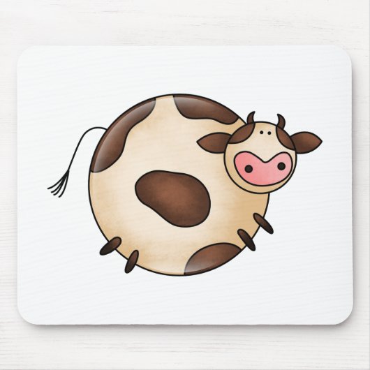 Tapis De Souris Vache Mousepad (Devant)