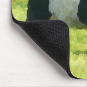 Tapis De Souris Vache peinte à Galloway ceinturée par sembler dans (Coin)