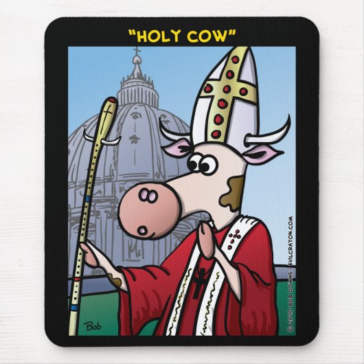 Tapis De Souris "Vache Sainte" (Devant)