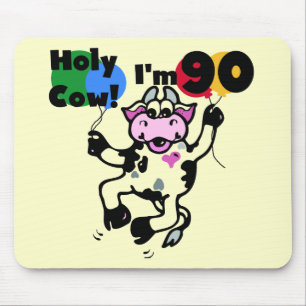 Tapis De Souris Vache sainte je suis 90 T-shirts et cadeaux