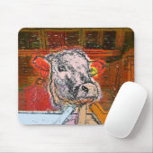 TAPIS DE SOURIS VACHES (Avec souris)