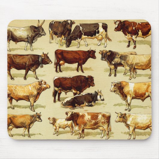 Tapis De Souris vaches (Devant)