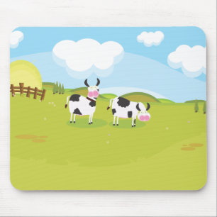 Tapis De Souris Vaches