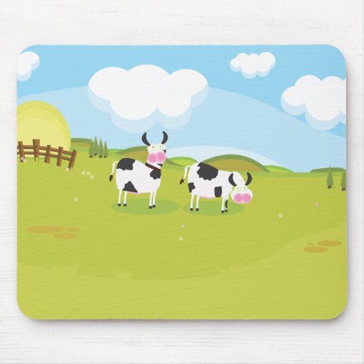 Tapis De Souris Vaches (Devant)