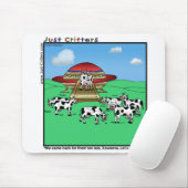 Tapis De Souris Vaches Aliens (Avec souris)