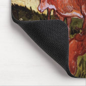 Tapis De Souris Vaches (après Jordaens) par Vincent van Gogh (Coin)