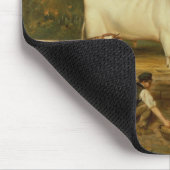 Tapis De Souris Vaches avec un berger (Coin)