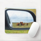 Tapis De Souris Vaches dans le miroir (Avec souris)