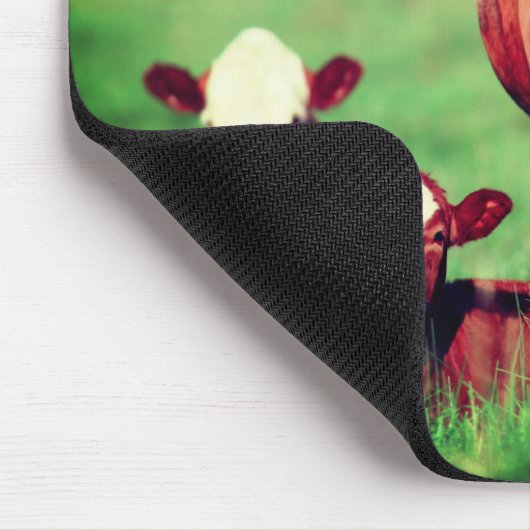 Tapis De Souris Vaches en pâturage (Coin)