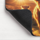 Tapis De Souris Vaches Highland (Coin)