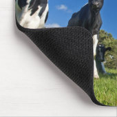 Tapis De Souris Vaches se nourrissant de pâturages (Coin)