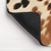 Tapis De Souris Vachette Brown de l'Ouest (Coin)