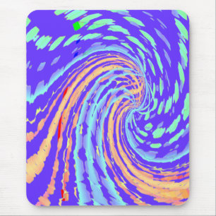 Tapis De Souris Vague Abstraite Mousepad