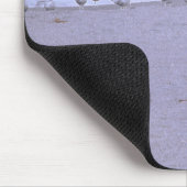 Tapis De Souris vague de rupture et mouettes (Coin)