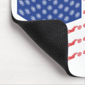 Tapis De Souris Vague-Drapeau-Chopper (Coin)