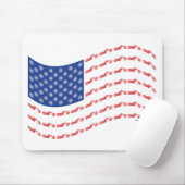 Tapis De Souris Vague-Drapeau-Chopper (Avec souris)
