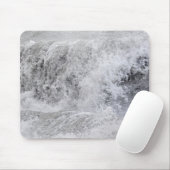 Tapis De Souris Vague orageuse s'écrasant (Avec souris)