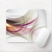 Tapis de souris Vagues Brun-Violet (Avec souris)