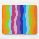 Tapis De Souris Vagues colorées (Devant)
