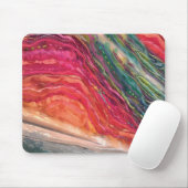 Tapis De Souris Vagues colorées Mousepad (Avec souris)