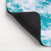 Tapis De Souris Vagues de l'océan bleu (Coin)
