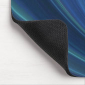 Tapis De Souris Vagues de sable molles bleues et vertes (Coin)