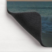 Tapis De Souris Vagues s'écrasant au paysage de Sunset Beach (Coin)