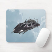 Tapis De Souris Vaisseau spatial (Avec souris)