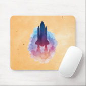Tapis De Souris Vaisseau spatial (Avec souris)