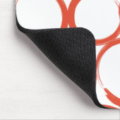 Tapis De Souris Valentine a peint XOXO (Coin)