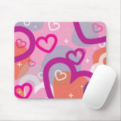 Tapis De Souris Valentine Abstrait Mousepad (Avec souris)