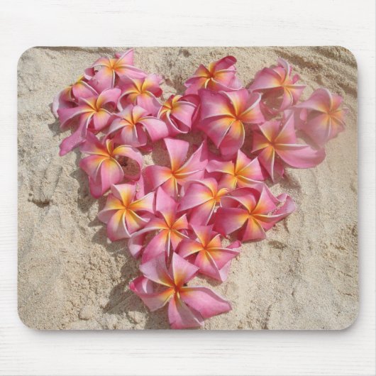 Tapis De Souris Valentine hawaïen (Devant)