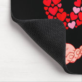 Tapis De Souris Valentine’s Day 67 Meme Filled With Hearts Funny S (Coin)
