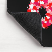 Tapis De Souris Valentine’s Day 67 Meme With Hearts Funny Six Seve (Coin)