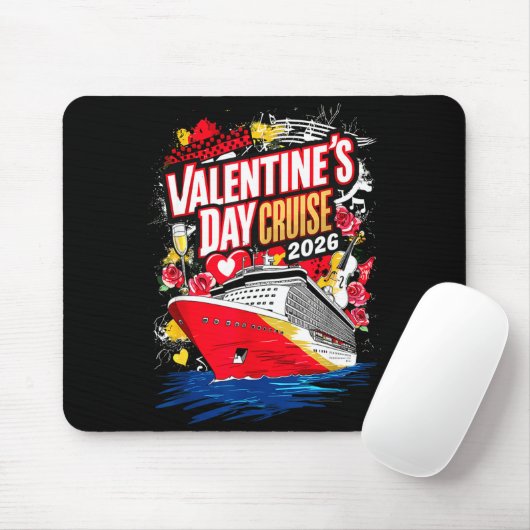 Tapis De Souris Valentines Day Cruise 2026  (Avec souris)
