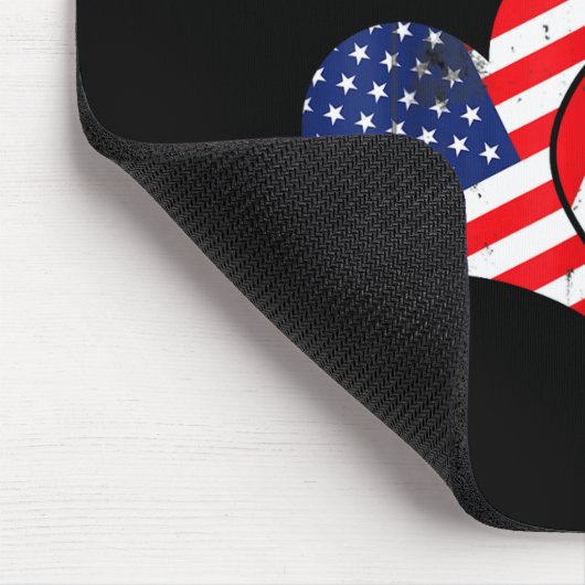 Tapis De Souris Valentine's Day Gift Maple Leaf Canada  (Coin)