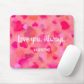 Tapis De Souris Valentine's Day Gift: Personal heart mousepad (Avec souris)