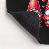 Tapis De Souris Valentines Day Gnomes Cute Red Hearts Love Gnome W (Coin)