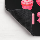 Tapis De Souris Valentines Day Hearts Leopard Coquette Bow Party W (Coin)