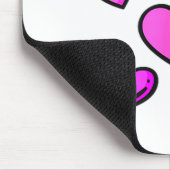 Tapis De Souris Valentines Day Hearts Love Graphic (Coin)