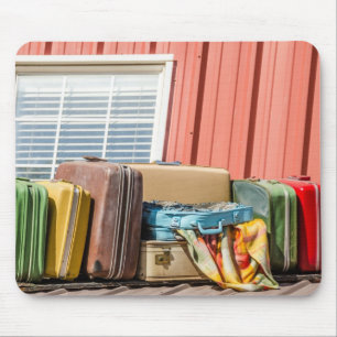 Tapis De Souris Valises - Voyage - College - Bagages