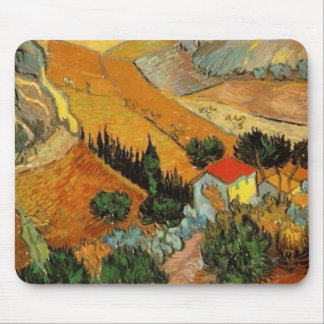 Tapis De Souris Vallée avec Plowman (F727)Van Gogh Fine Art