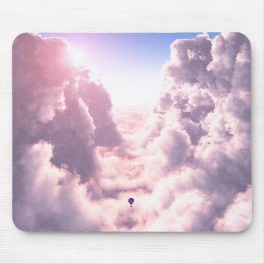 Tapis De Souris Vallée dans les nuages Mousepad (Devant)