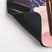 Tapis De Souris Vallée de Paradiski Tarentaise, France, Affiche de (Coin)