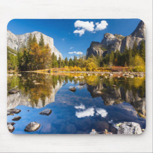 Tapis De Souris Vallée de Yosemite dans l'automne