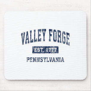 Tapis De Souris Valley Forge Pennsylvanie Pa Vintage Établie P