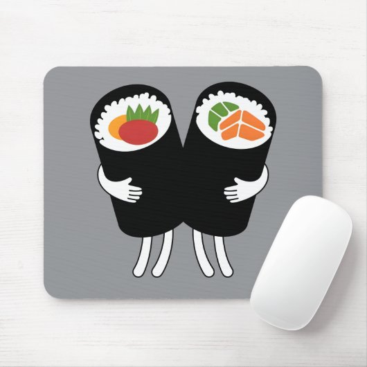 Tapis De Souris Valse de Sushi (Avec souris)
