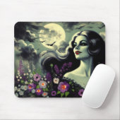 Tapis De Souris Vamp Noir (Avec souris)