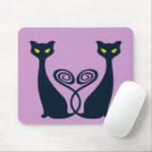 Tapis De Souris Vampire Cat Duo (Avec souris)