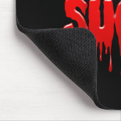 Tapis De Souris Vampire drôle d'Halloween (Coin)